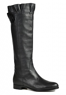Сапоги, 26065 кожа черный Moschino