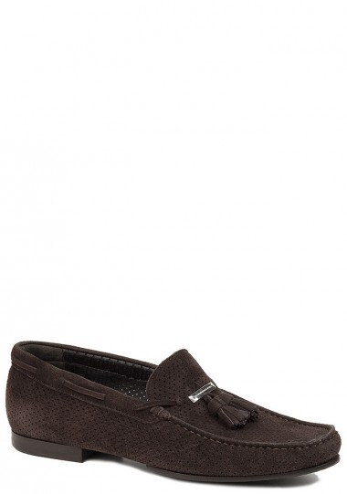 Итальянские мужские туфли Alessandro dell Acqua 8942 коричневый