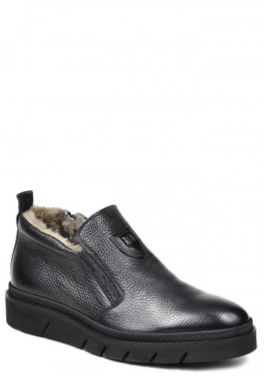 Итальянские мужские ботинки Mario Bruni 12627 черные