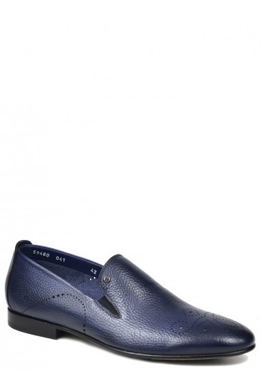 Итальянские мужские туфли Mario Bruni 59480 синий