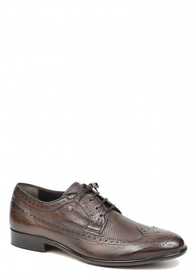 Итальянские мужские туфли Mario Bruni 62206 коричневые