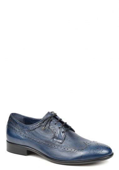 Итальянские мужские туфли Mario Bruni 62206 синие