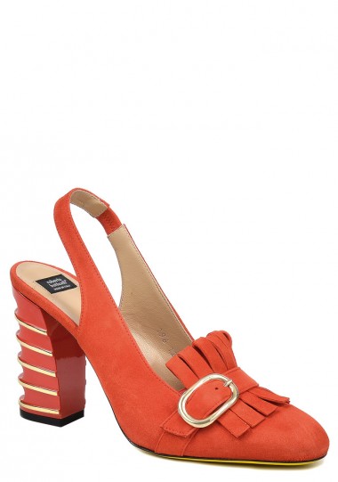 Итальянские женские туфли Roberto Botticelli 19612 красный