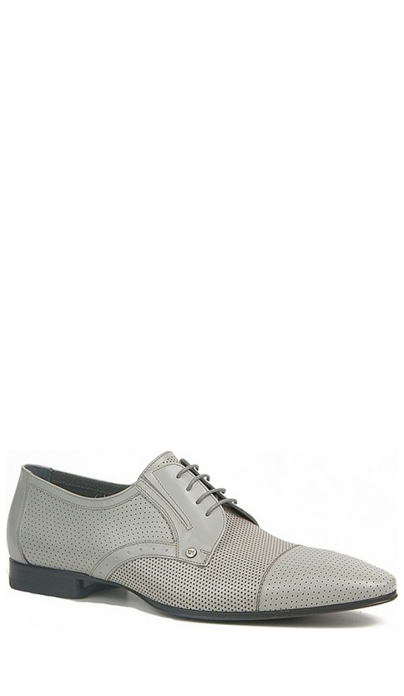 Итальянские туфли GiamPieroNicola 14135 серый