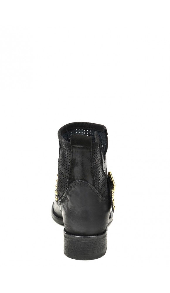 женские ботинки Ermans 6681 черные