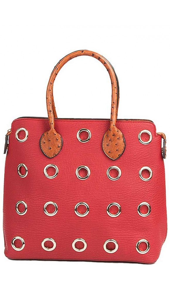Итальянская сумка Lalu 21573 красный