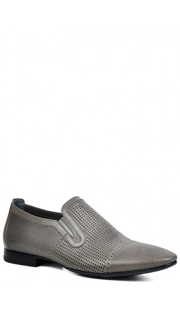 Итальянские туфли GiamPieroNicola 14106 серый