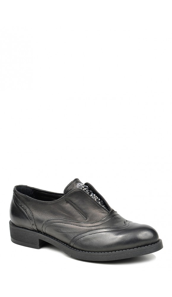 Итальянские туфли Sonoitalyana 1402 черные